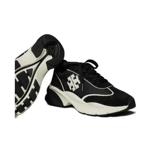 Tory Burch Good Luck Lace-Up Trainers