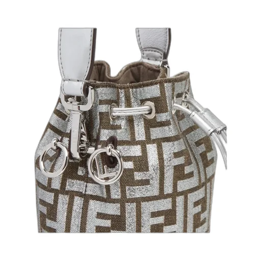 Fendi Mon Tresor Logo Detailed Mini Bag