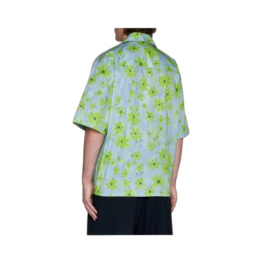 Marni Floral Print Short Sleeved Shirt