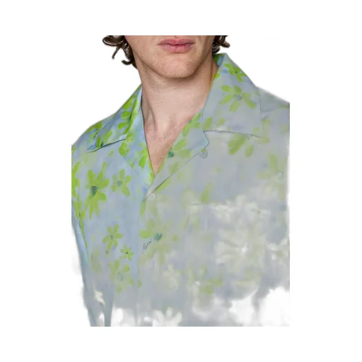 Marni Floral Print Short Sleeved Shirt
