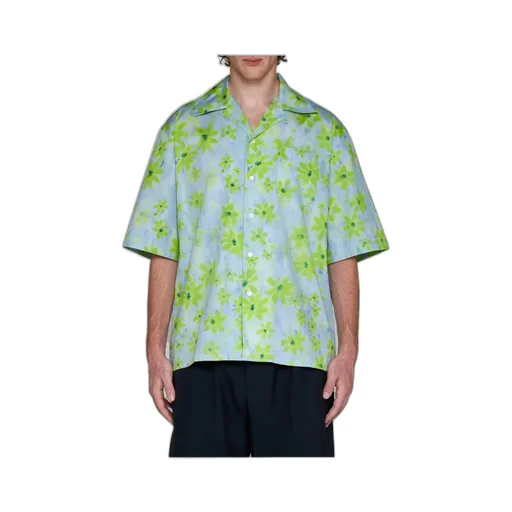 Marni Floral Print Short Sleeved Shirt