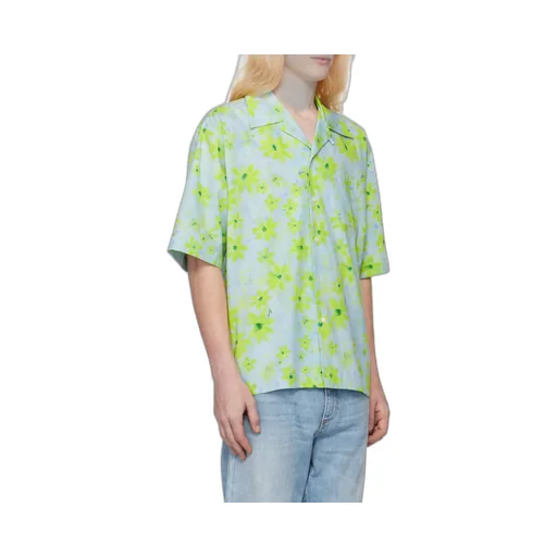 Marni Floral Print Short Sleeved Shirt