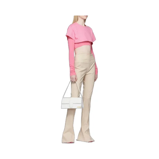 Le Bambino Long Leather Shoulder Bag