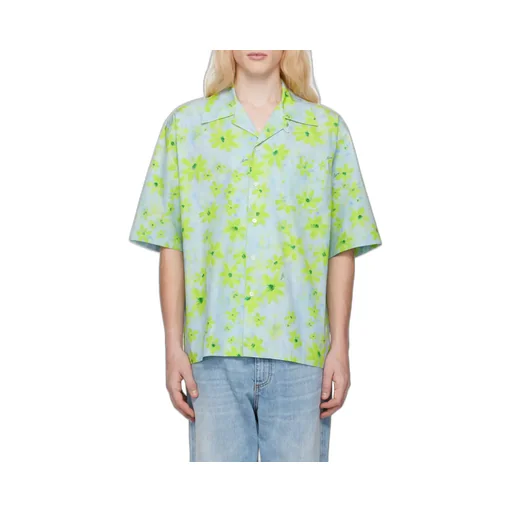 Marni Floral Print Short Sleeved Shirt