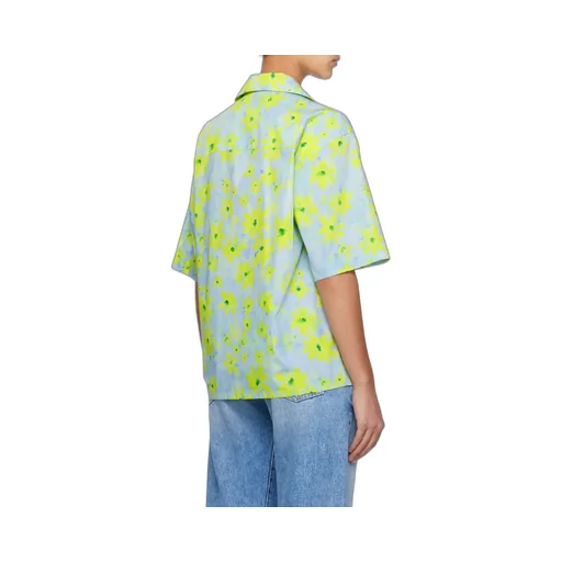 Marni Floral Print Short Sleeved Shirt