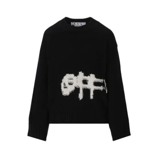 Logo-Intarsia Knit Jumper