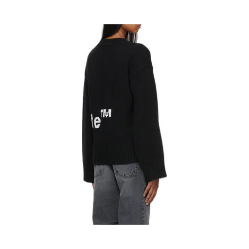 Logo-Intarsia Knit Jumper