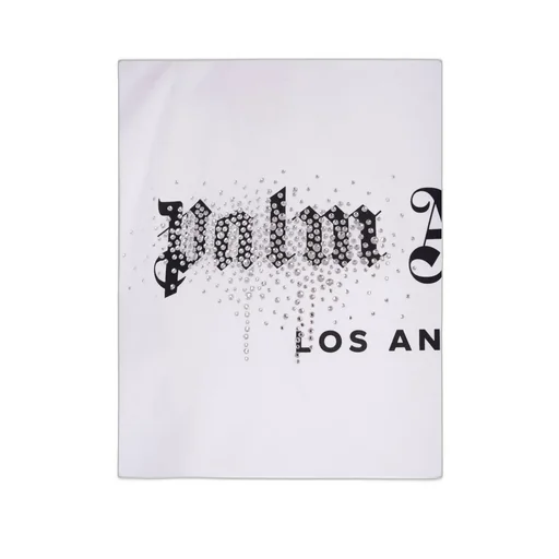 Palm Angels Logo Embellished Crewneck T-Shirt