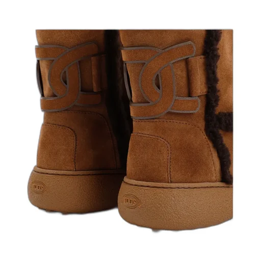 Tod's Kate Logo Patch Ankle Boots