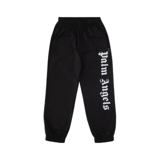 Palm Angels Kids Logo Printed Elasticated Waistband Track Pants