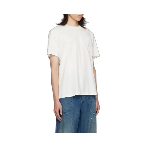 Maison Margiela Set Of Three Crewneck Straight Hem T-Shirts