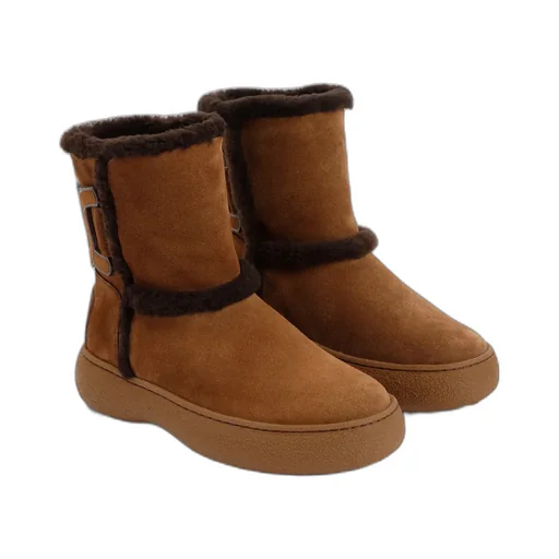 Tod's Kate Logo Patch Ankle Boots