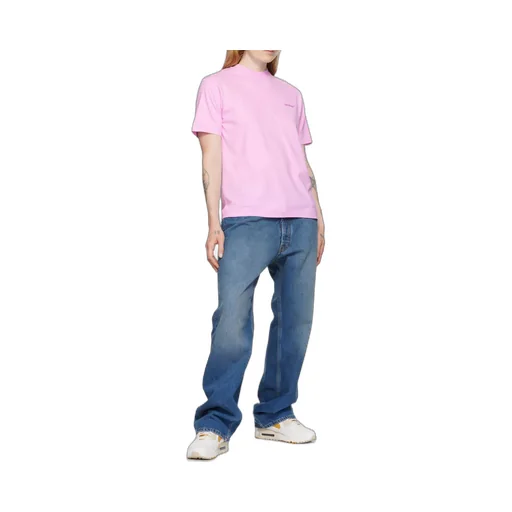 Diag-Print Short-Sleeved T-Shirt