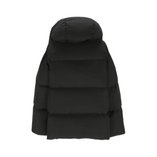 Off-White Logo Printed Long-Sleeved Padded Jacket
