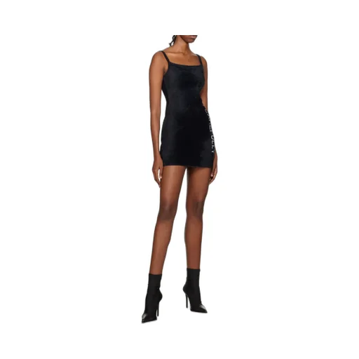 Off-White Sleeveless Mini Dress