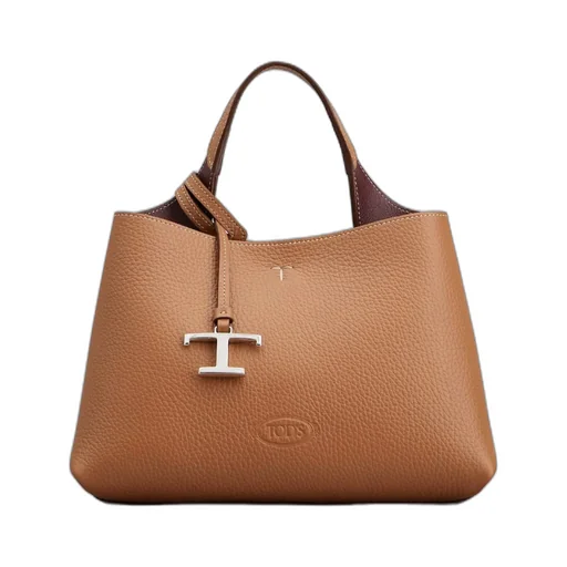 Tod's Logo Charm Strapped Mini Tote Bag