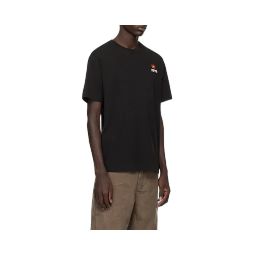 Kenzo Boke Flower Crest Logo Embroidered T-Shirt