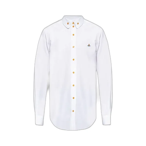 Vivienne Westwood Orb Embroidered Long-Sleeved Shirt