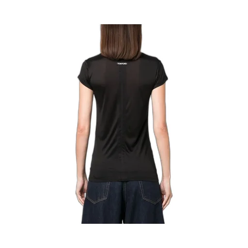 Tom Ford Logo Printed Crewneck T-Shirt