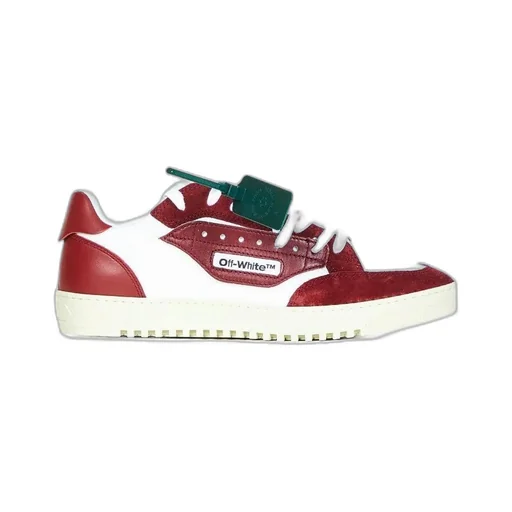 Panelled Logo-Print Lace-Up Sneakers