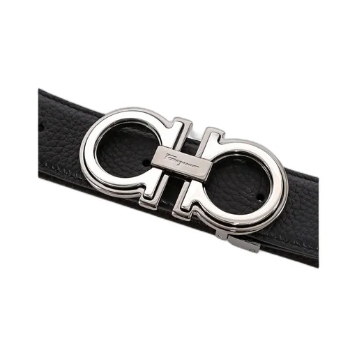 Salvatore Ferragamo Gancin Reversible Buckle Belt
