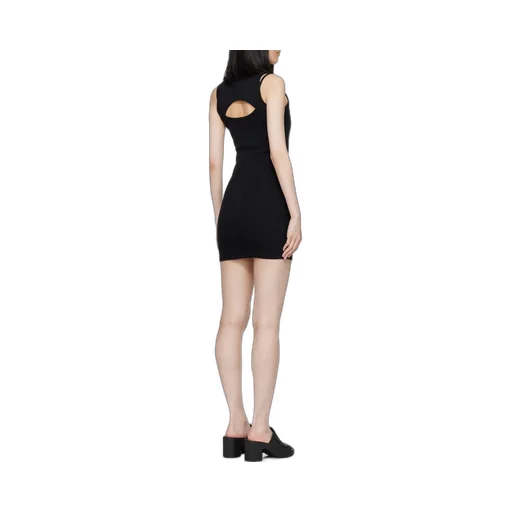 Off-White Cut-Out Sleeveless Dress