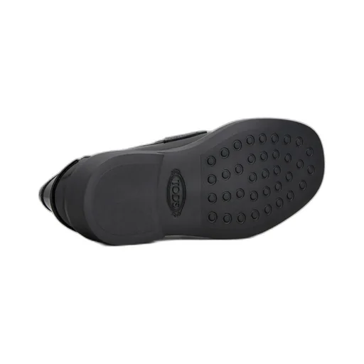Tod's Logo-Plaque Slip-On Loafers