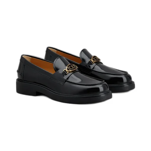 Tod's Logo-Plaque Slip-On Loafers