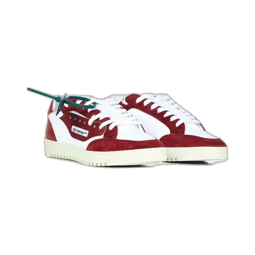 Panelled Logo-Print Lace-Up Sneakers