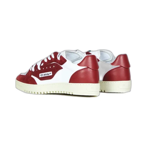Panelled Logo-Print Lace-Up Sneakers