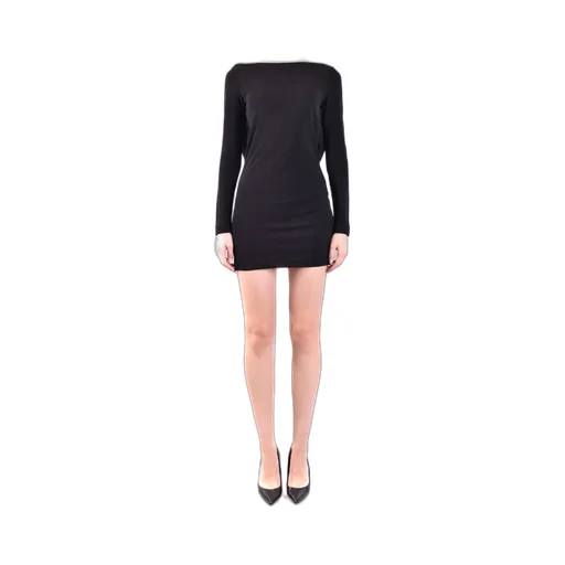 Dsquared2 Chain-Embellished Open-Back Mini Dress