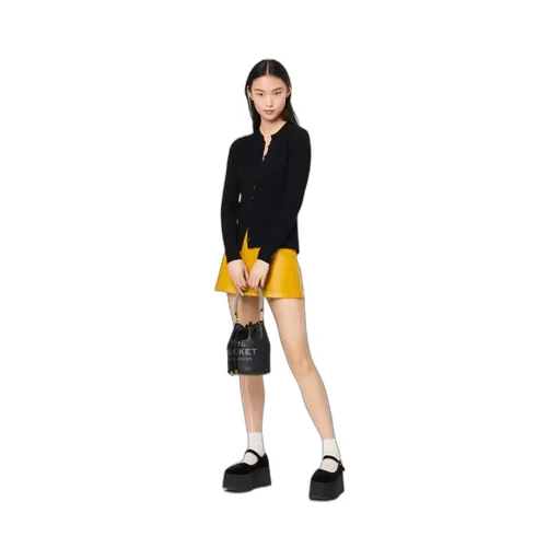 Marc Jacobs Logo Embossed Bucket Bag