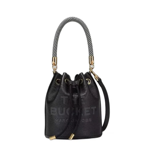 Marc Jacobs Logo Embossed Bucket Bag