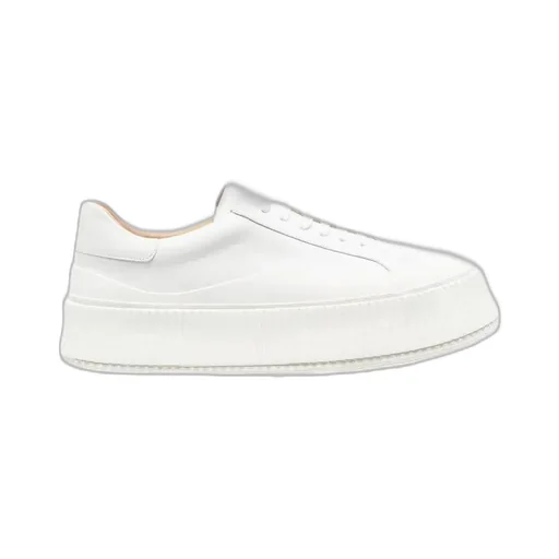 Jil Sander Round-Toe Low-Top Sneakers