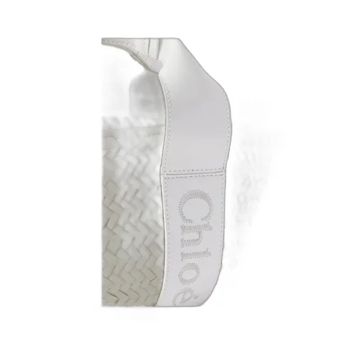 Small Chloé Sense Raffia Tote Bag