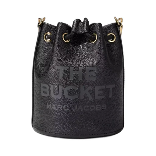 Marc Jacobs Logo Embossed Bucket Bag