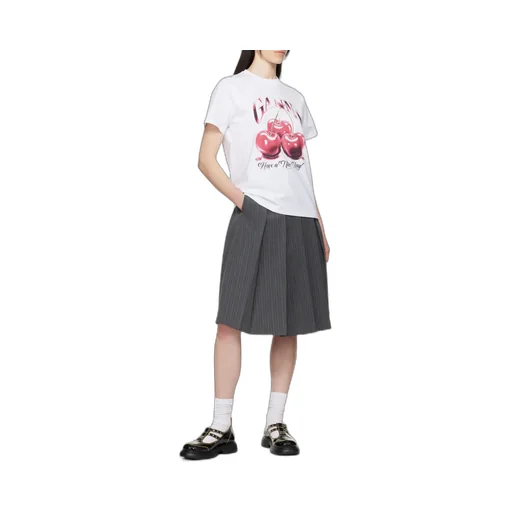 Ganni T-Shirt With Logo
