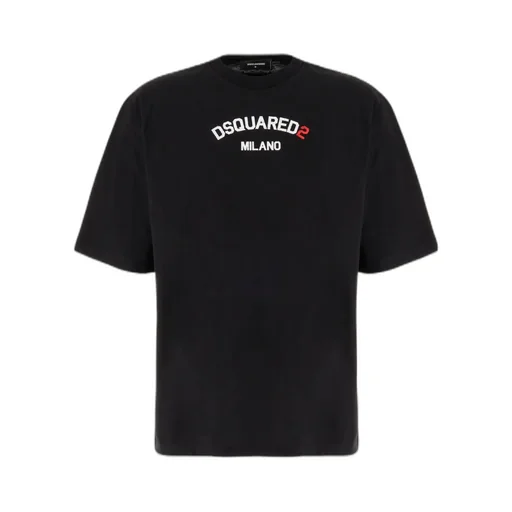 Dsquared2 Logo Printed Loose-Fit T-Shirt