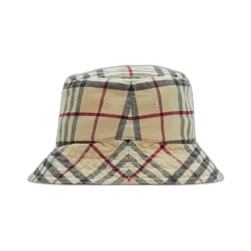 Burberry Checked Bucket Hat