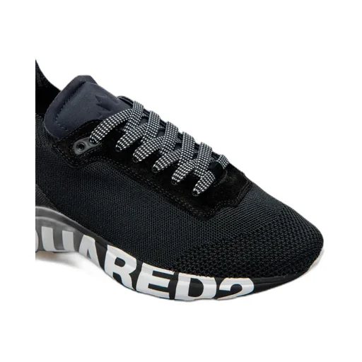 Dsquared2 Logo Printed Lace-Up Sneakers