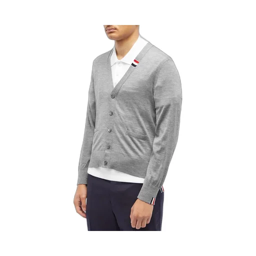 Thom Browne Button-Up Knitted Cardigan