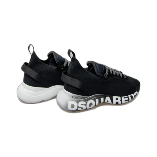 Dsquared2 Logo Printed Lace-Up Sneakers