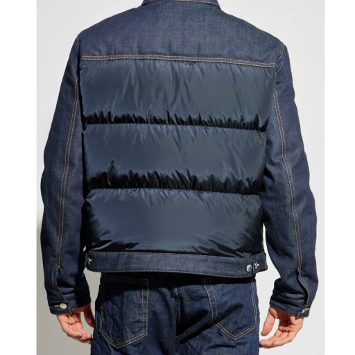 Dsquared2 Hybrid Puffer Denim Jacket