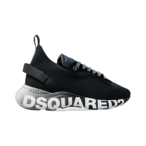 Dsquared2 Logo Printed Lace-Up Sneakers