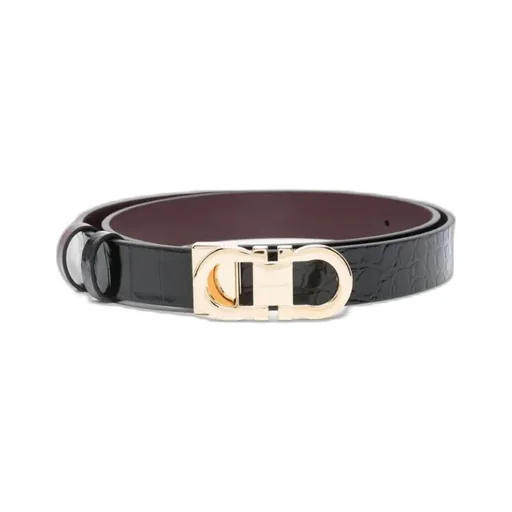 Double-Sided Adjustment Gancini Belt