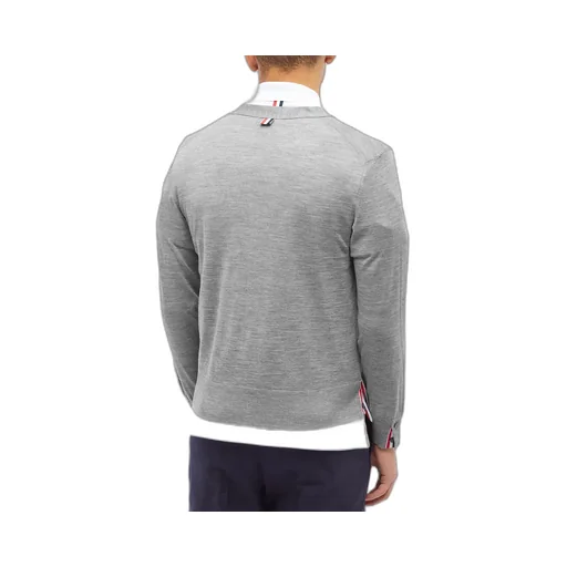 Thom Browne Button-Up Knitted Cardigan