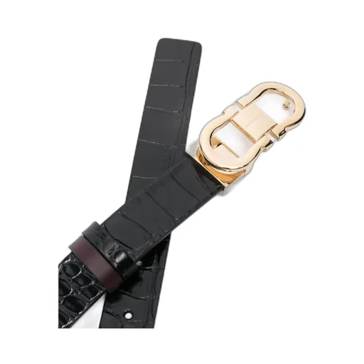 Double-Sided Adjustment Gancini Belt