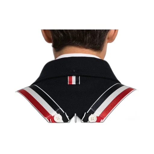 Thom Browne 4-Bar Striped Padded Zipped Jacket