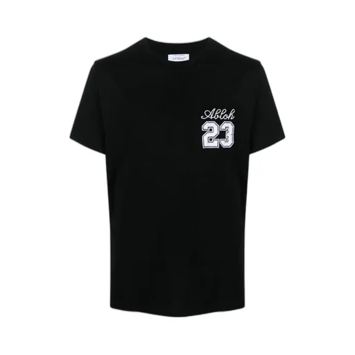 Off-White 23 Embroidered Crewneck T-Shirt