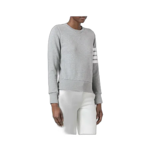Thom Browne 4-Bar Crewneck Sweatshirt
